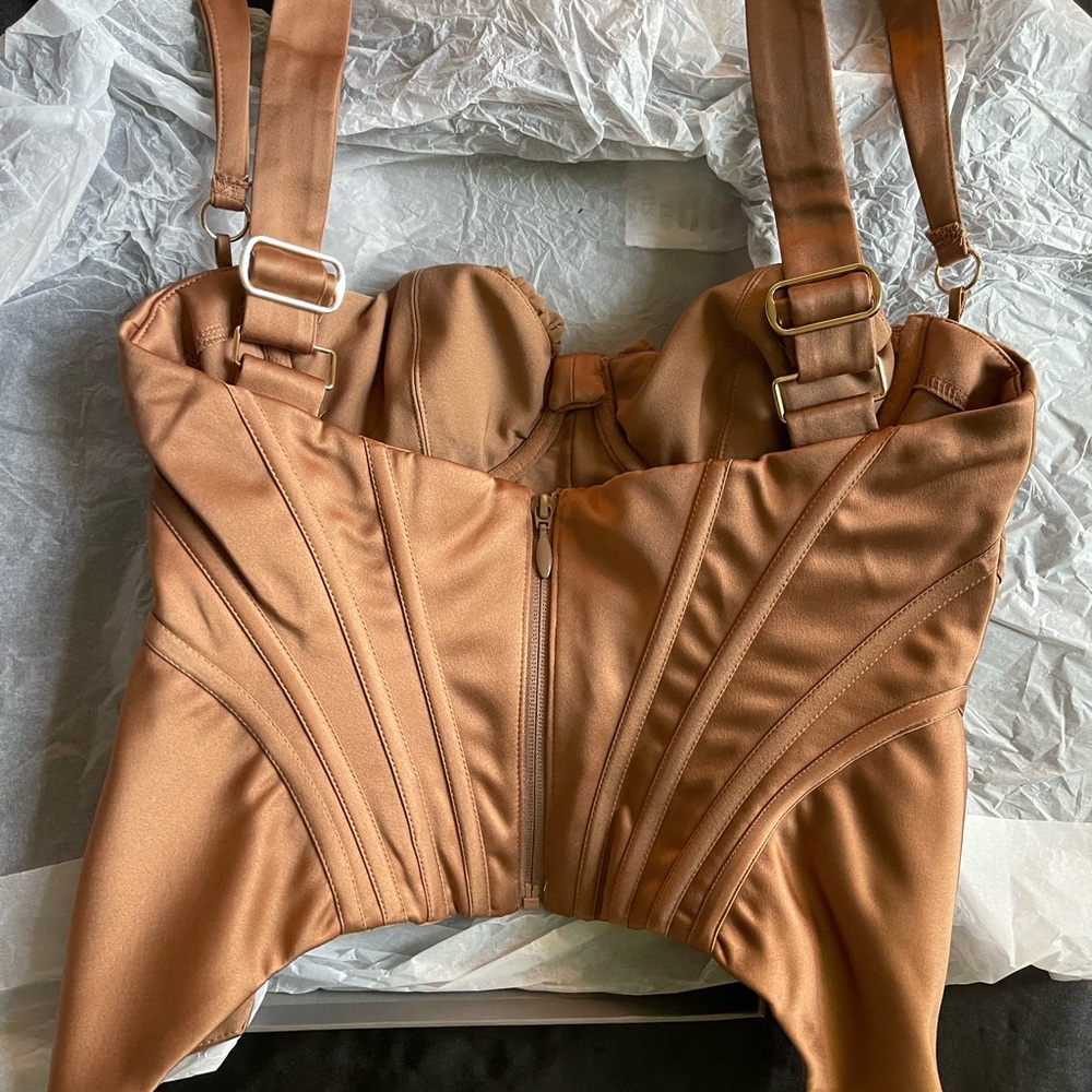 House of CB livia corset/brown. Never worn before - Picture 6 of 7